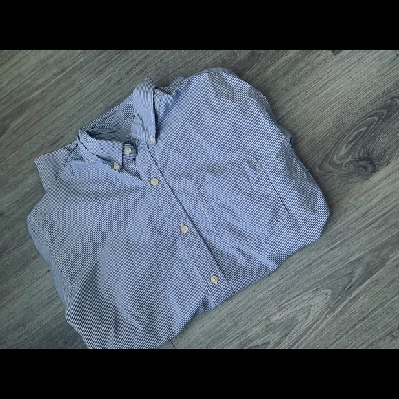 Gap Standard Fit stripe button down long sleeve - Picture 3 of 5
